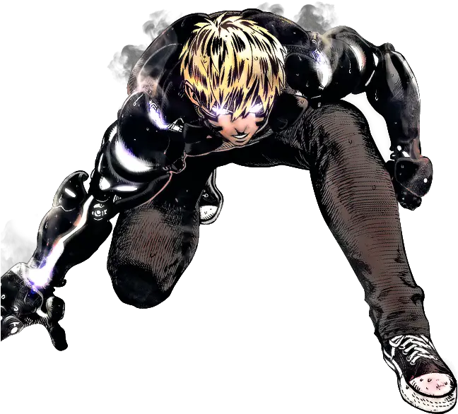 Download Hd Png Library Onepunchman One Genos One Punch Man Png Genos Png