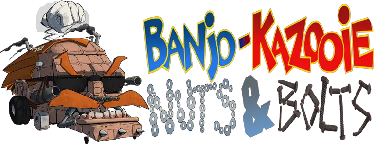 Nuts Bolts Alphabet Banjo Kazooie Nuts And Bolts Logo Fail Png Banjo Kazooie Png