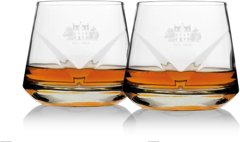 The Macallan Chevron Whisky Tumblers Macallan Glass Png Whiskey Glass Png