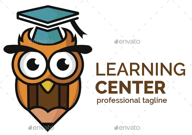 Learning Center Logo Owl Template Logo Owl Ber Toga Png Owl Logo