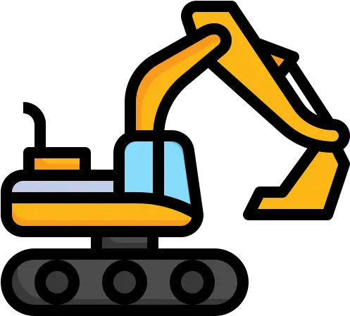 Digger Free Transportation Icons Vertical Png Digger Icon