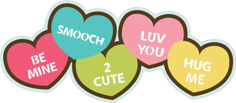 Candy Hearts Transparent U0026 Png Clipart Free Download Ywd Valentines Candy Hearts Clipart Heart Filter Png