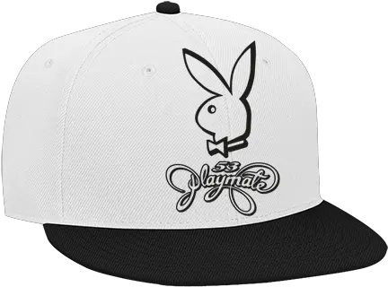 Playboy Snapback Flat Bill Hat Playboy Bunny Png Playboy Logo Png