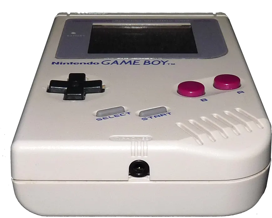 Nintendo Gameboyinformationspecs U2014 Gametrog Gameboy Side Png Gameboy Png