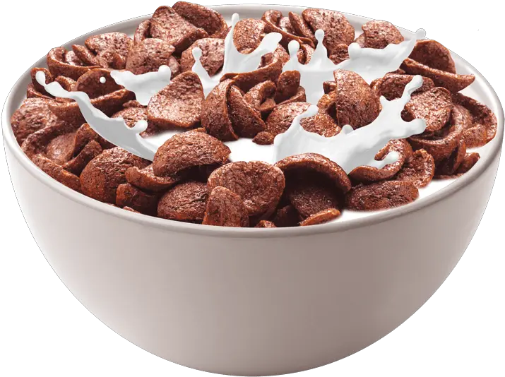 Breakfast Chocolate Cereal Moons Png Bowl Of Cereal Png