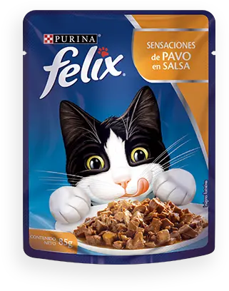 Felix Gravy Sensations Turkey In 85g Felix Pouch Atun Png Felix The Cat Png