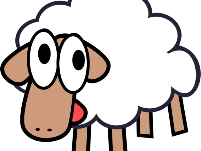 Lamb Clipart Barnyard Animal Cartoon Transparent Sheep Png Funny Profile Icon