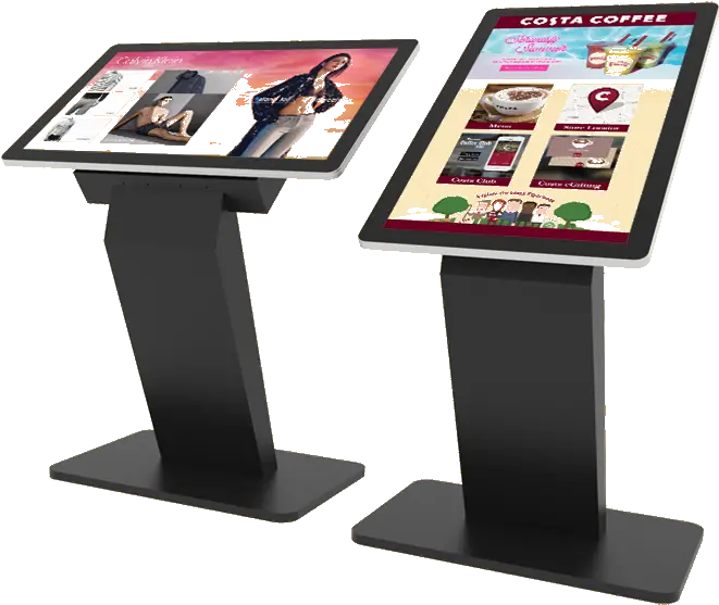 Free Standing Pcap Touch Screen Kiosk Interactive Screens Png Screen Png