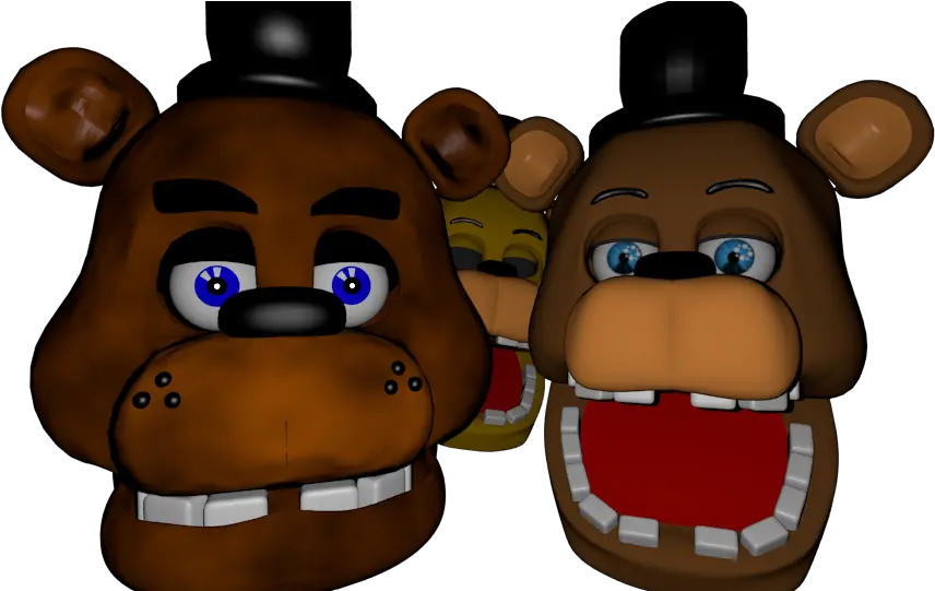 The Many Heads Of Freddy Fazbear Imgur For Adult Png Freddy Fazbear Png