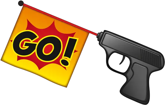 Download Starting Pistol Icon Hd Png Firearm Gun Emoji Png