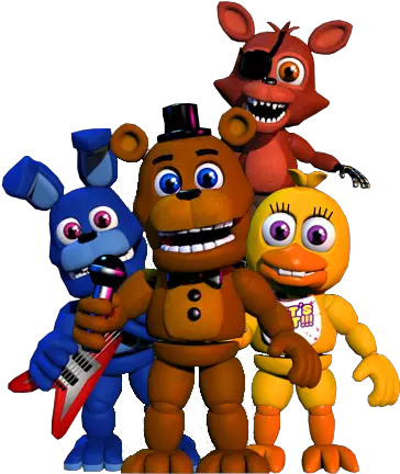 Five Nights Png 4 Image Foxy 1 Fnaf World Night Png