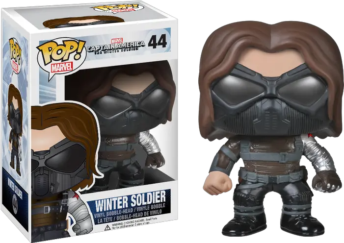 Winter Soldier Pop Vinyl Png Image With Winter Soldier Funko Pop Winter Soldier Transparent