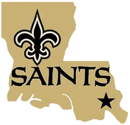 New Orleans Saints Logo Png Image With New Orleans Saints Louisiana Saints Png