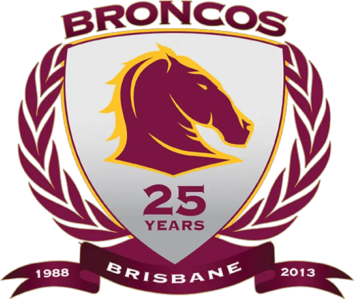 Brisbane Broncos Png 3 Image Brisbane Broncos 25 Years Broncos Png