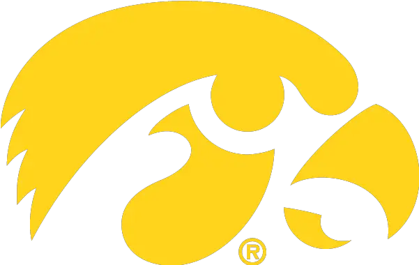 University Of Iowa Athletics Iowa Hawkeyes Logo Png University Iowa Icon