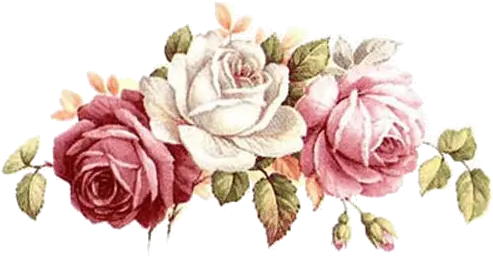 Httpss Mediacacheak0pinimgcomoriginals6802d3 Free Flower Swag Clipart Png Vintage Roses Png