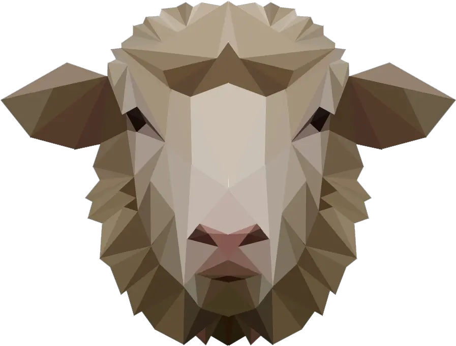 Png Clipart For Designing Projects Low Poly Animals Png Sheep Png