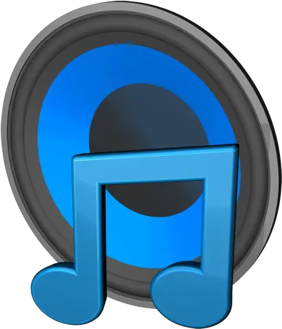 Blue Grey Horn Theme Music Icon Png Download Free Vectorpsd Music Png Icon Desktop Music Not Icon