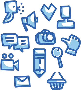 Social Media Management Web Design Blackpool Vertical Png Rated Designs Social Icon Pack