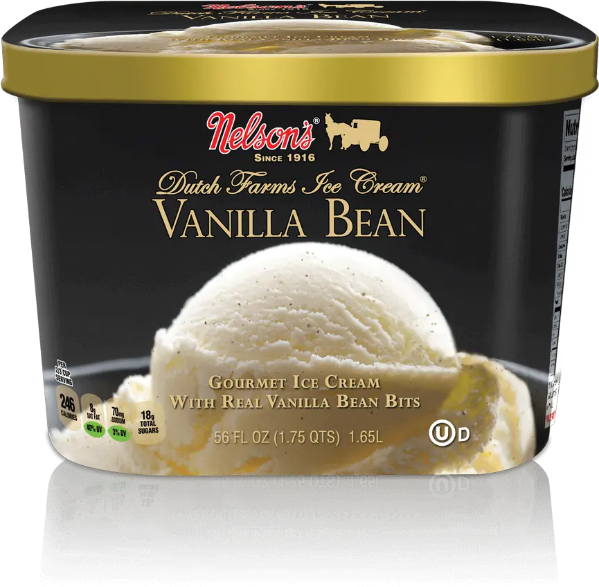 Vanilla Bean Nelsonsicecream Ice Cream Jar Png Vanilla Bean Png