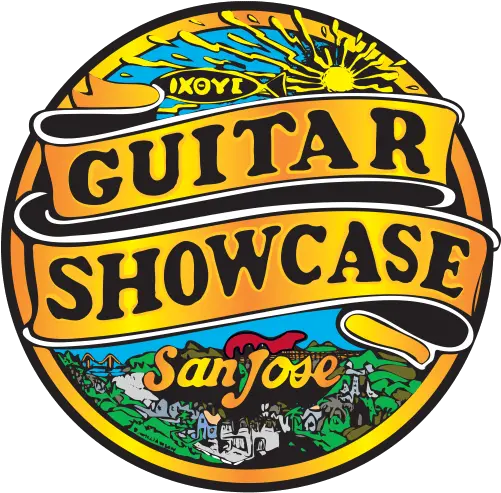 The Bay Area Guitar Showcase Logo Png Guitar Logo