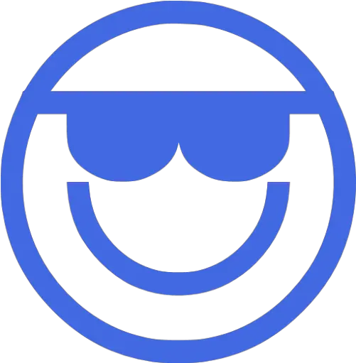 Royal Blue Emoticon 2 Icon Free Royal Blue Emoticon Icons Emoji Thumbs Up Png Cool Anime Icon