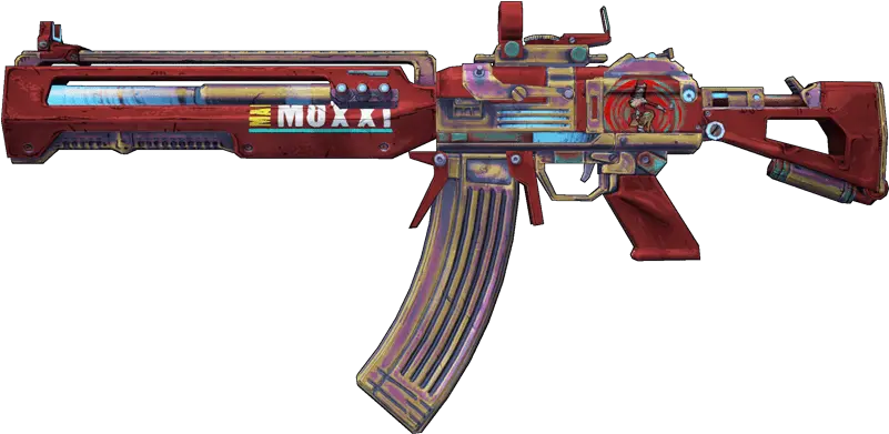 Bearcat U2022 Bl2 U2013 Pearlescent Assault Rifle Lootlemon Borderlands 2 Png Borderlands 3 Pink Spider Icon