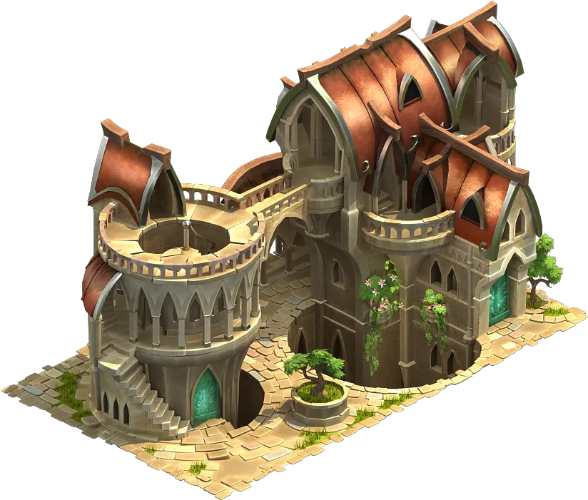 Filer Elves Residential 27png Elvenar Wiki En Elvenar Castle Elf Fantasy Icon