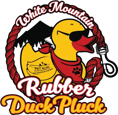 White Mountain Rubber Duck Pluck Big Png Duck Game Logo