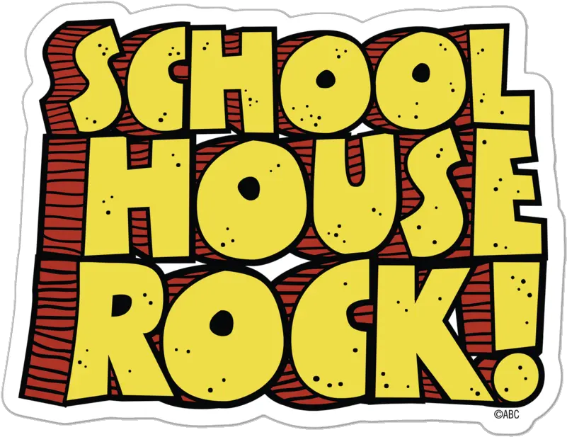 Schoolhouse Rock Gifts U0026 Merchandise Official Abc Shop Schoolhouse Rock Logo Png Rock On Icon For Facebook