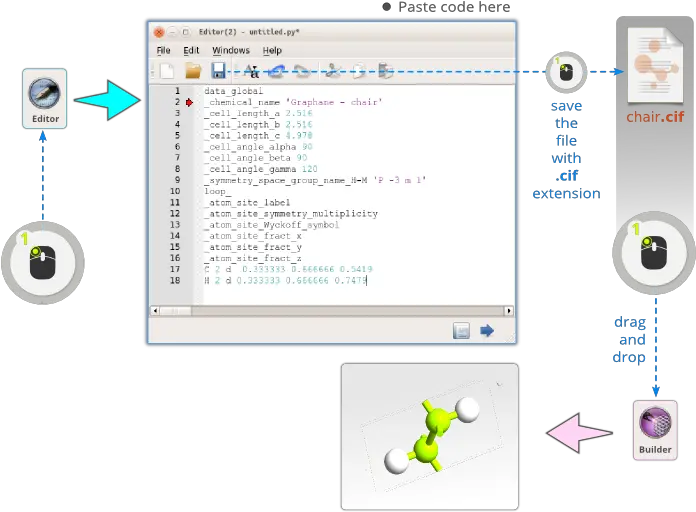 Make Cif File Defining Crystal Dot Png Define Icon In Computer
