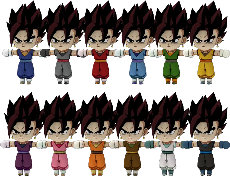 Pc Computer Dragon Ball Fighterz Vegito Base Form Db Fighterz Avatar Vegeto Png Vegito Png