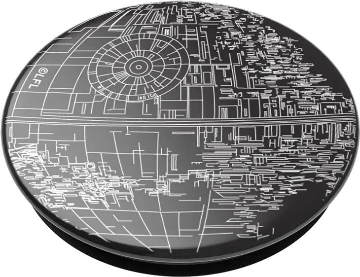 Aluminum Death Star Popgrip Dot Png Death Star Icon