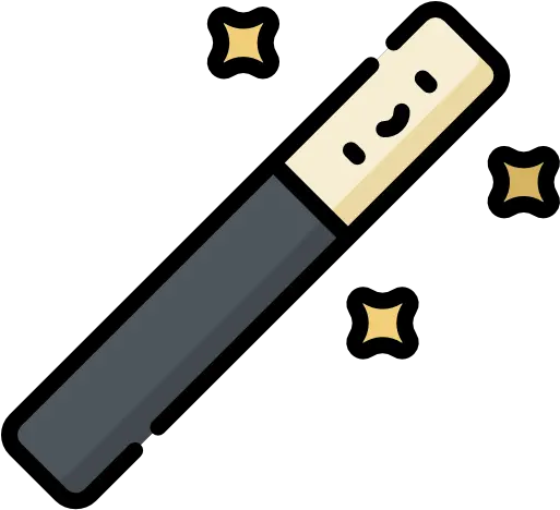 Free Icon Magic Wand Dot Png Wizard Wand Icon