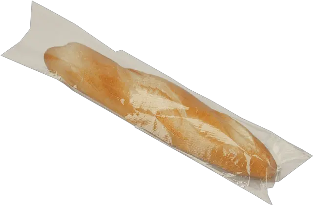 Sac Sachet Plat Pp 15x70cm 18my Baguette Transparent French Baguette Transparent In Bag Png Baguette Transparent
