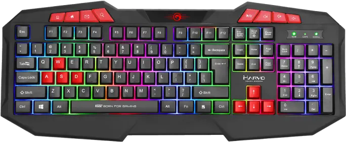 K602 Keyboardproductmarvo Marvo K602 Png Gaming Keyboard Png