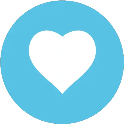 How To Give Blue Blue Heart Circle Icon Png Out Of Office Icon
