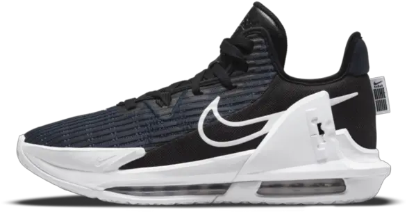 Nike Lebron Sneakers Sneakerjagers Lebron Witness 6 Black White Png Nike Lebron Icon