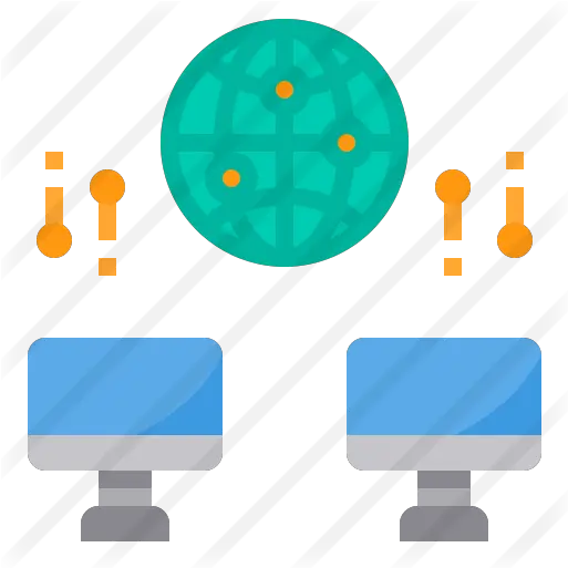Computer Networks Free Vector Icons Designed By Itim2101 In Dot Png Network Icon Png