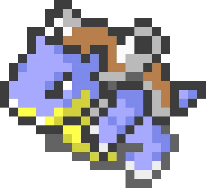Blastoise Png Grid Blastoise Pixel Art Blastoise Icon