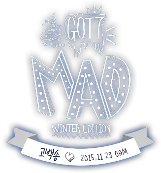 º Mad Winter Edition To Release Nov Got7 Mad Winter Edition Album Png Got7 Logo Png