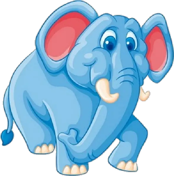 Blue Elephant Cartoon Png Clipart Download Elephant Cartoon Elephant Images Free Download Elephant Clipart Png
