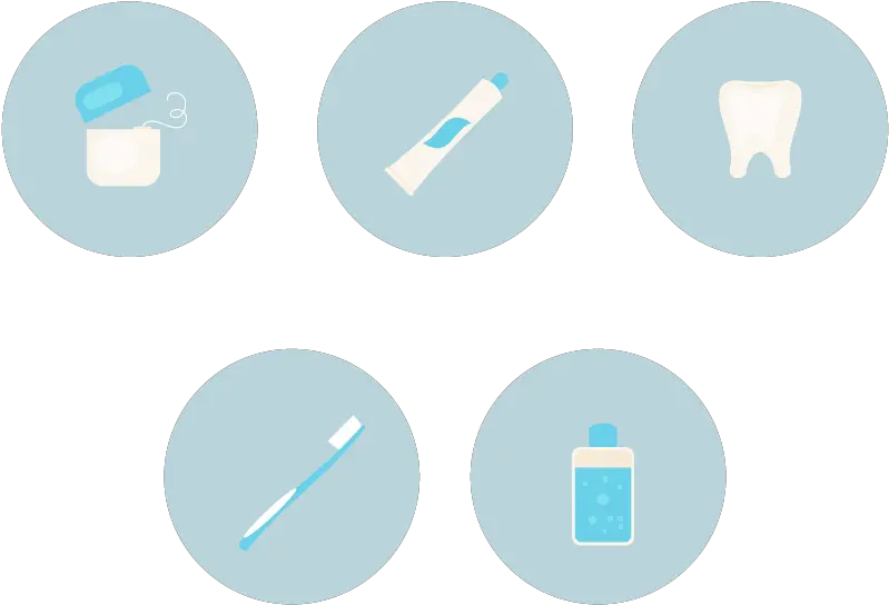 Dental Care Icons In Adobe Illustrator Dot Png Illustrator Icon