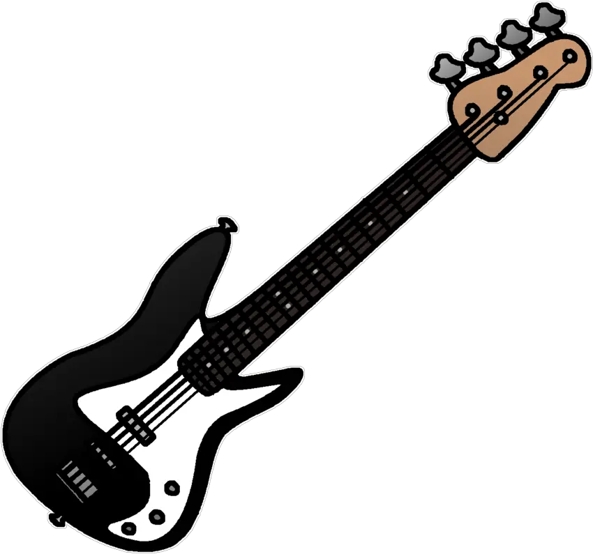 Bass Guitar Electric Clip Art Daniela Cliparts Png Bass Guitar Clipart Guitar Transparent Background