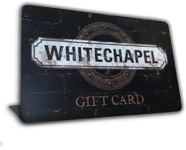 Gift Cards Whitechapel Nameplate Png Whitechapel Logo