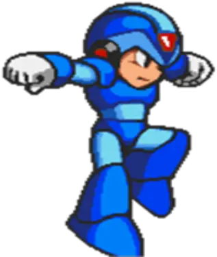Mega Man X Roblox Sprite Jump Fictional Character Png Mega Man X Png
