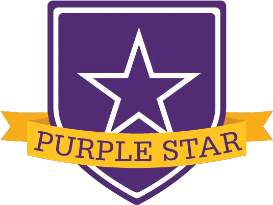 Schools Earns Purple Star Frac Aquitaine Png Purple Star Png