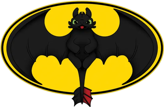 Download Toothless Png Image With Toothless Batman Shirt Toothless Png