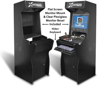 Xtension Arcade Cabinet For X Twin Stick Arcade Machine Png Arcade Joystick Icon