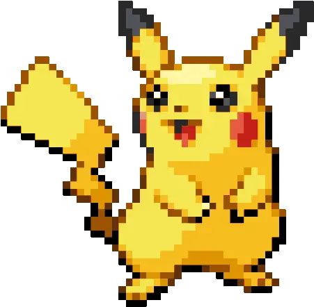 Pikachu Clipart Lightning Pikachu Pixel Png Pikachu Transparent